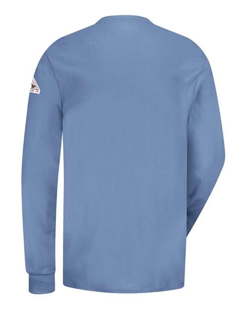 Bulwark Long Sleeve Tagless Henley Shirt SEL2