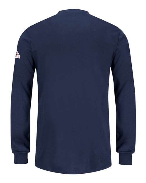 Bulwark Women's Long Sleeve Tagless Henley Shirt SEL3