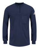 Bulwark Women's Long Sleeve Tagless Henley Shirt SEL3