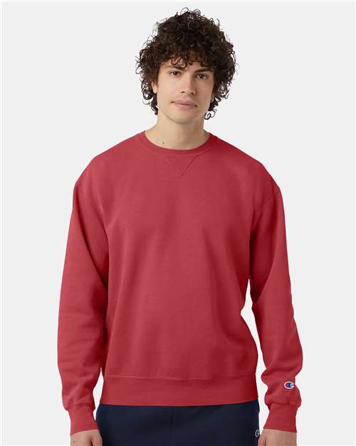 Champion Garment-Dyed Crewneck Sweatshirt CD400