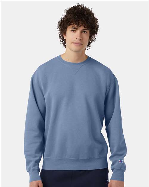 Champion Garment-Dyed Crewneck Sweatshirt CD400