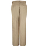 Red Kap Women's Work N Motion Pants PZ33 - Khaki - Unhemmed