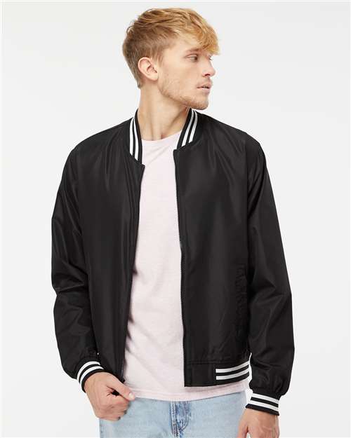 Independent Trading Co. Lightweight Bomber Jacket EXP52BMR