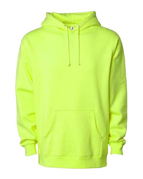 Independent Trading Co. Heavyweight Hooded Sweatshirt IND4000 - Safety Yellow