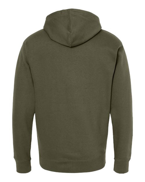 Independent Trading Co. Midweight Full-Zip Hooded Sweatshirt SS4500Z - Army