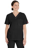 Dickies Unisex Tuckable V-Neck Top. Item 83706 in DK EDS SIGNATURE Collection. Live Chat for Bulk Discounts.