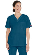 Dickies Unisex Tuckable V-Neck Top. Item 83706 in DK EDS SIGNATURE Collection. Live Chat for Bulk Discounts.