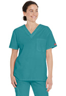 Dickies Unisex Tuckable V-Neck Top. Item 83706 in DK EDS SIGNATURE Collection. Live Chat for Bulk Discounts.