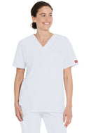 Dickies Unisex Tuckable V-Neck Top. Item 83706 in DK EDS SIGNATURE Collection. Live Chat for Bulk Discounts.
