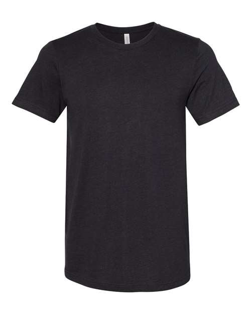 BELLA + CANVAS Sueded Tee 3301 - Black Heather