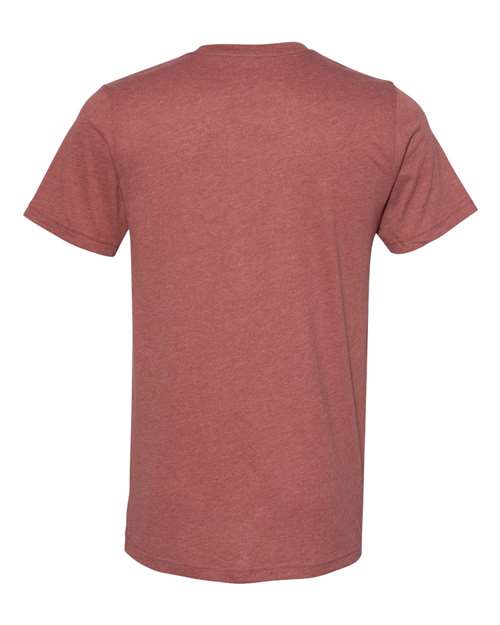 BELLA + CANVAS Sueded Tee 3301 - Heather Clay