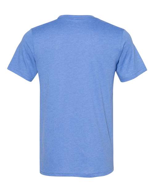 BELLA + CANVAS Sueded Tee 3301 - Heather Columbia Blue