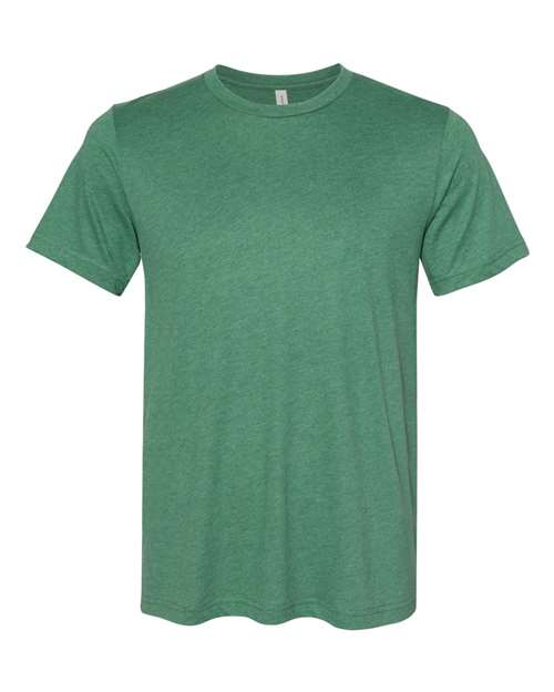 BELLA + CANVAS Sueded Tee 3301 - Heather Grass Green