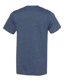 BELLA + CANVAS Sueded Tee 3301 - Heather Navy