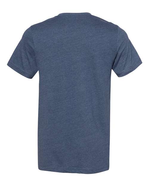 BELLA + CANVAS Sueded Tee 3301 - Heather Navy