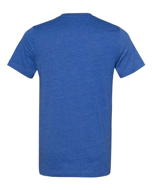 BELLA + CANVAS Sueded Tee 3301 - Heather True Royal