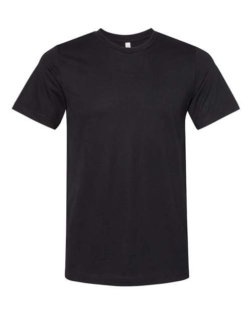 BELLA + CANVAS Sueded Tee 3301 - Solid Black Blend