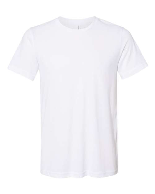 BELLA + CANVAS Sueded Tee 3301 - Solid White Blend