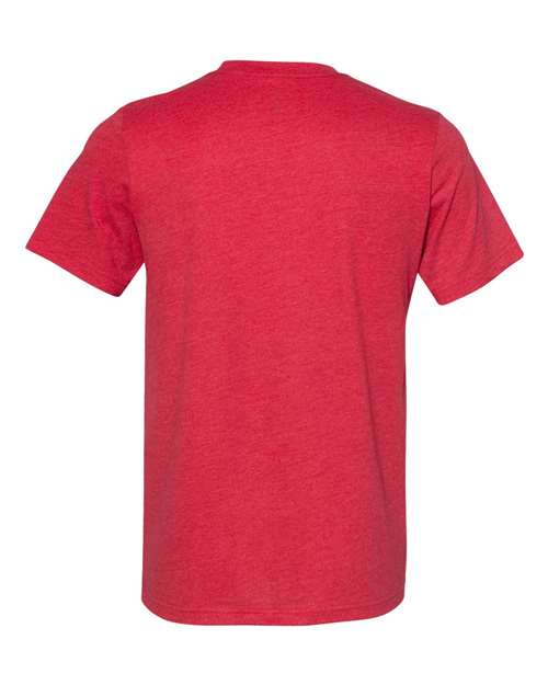 BELLA + CANVAS Sueded Tee 3301 - Heather Red