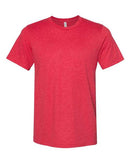 BELLA + CANVAS Sueded Tee 3301 - Heather Red