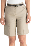 Edwards Ladies Microfiber Flat Front Shorts [