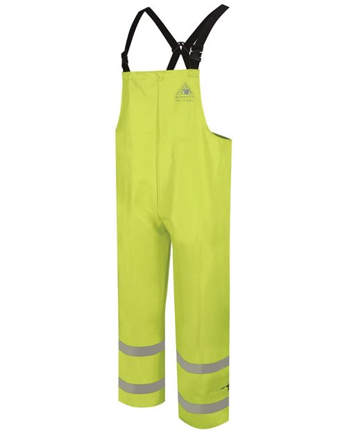 Bulwark Hi-Visibility Flame-Resitant Rain Bib Overall - 13 oz. BXN6