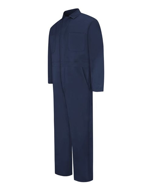 Red Kap Snap-Front Cotton Coveralls - Tall Sizes CC14T