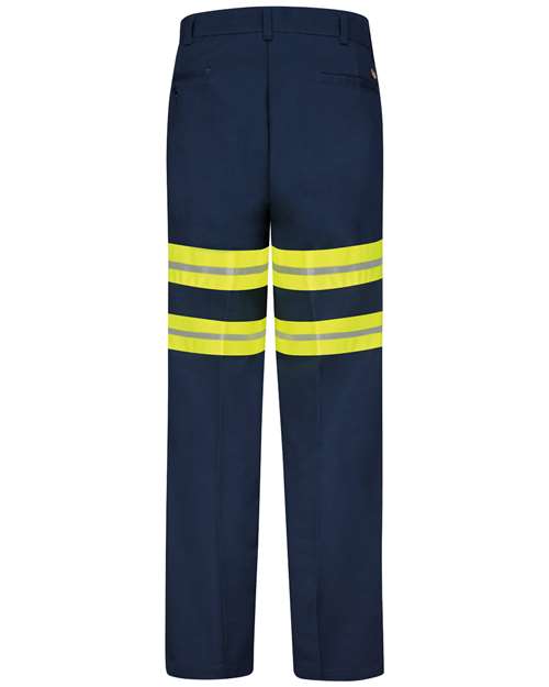 Red Kap Enhanced Visibility Wrinkle-Resistant Cotton Pants PC20E