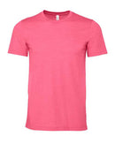 BELLA + CANVAS CVC Jersey Tee 3001CVC - Heather Charity Pink