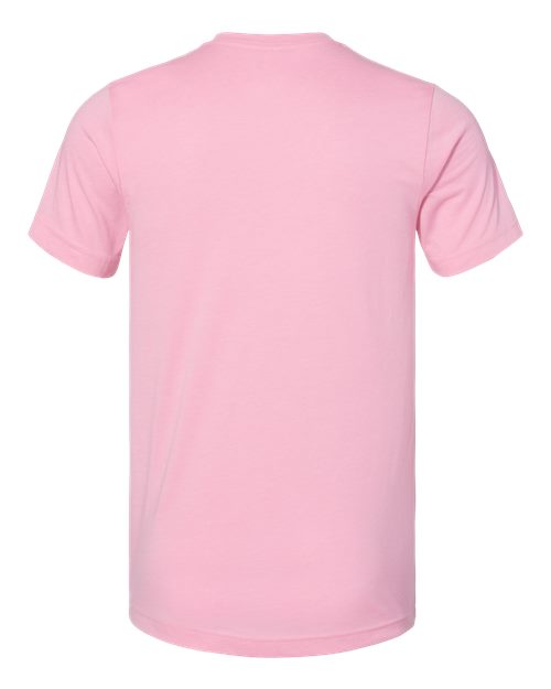 BELLA + CANVAS CVC Jersey Tee 3001CVC - Heather Bubble Gum