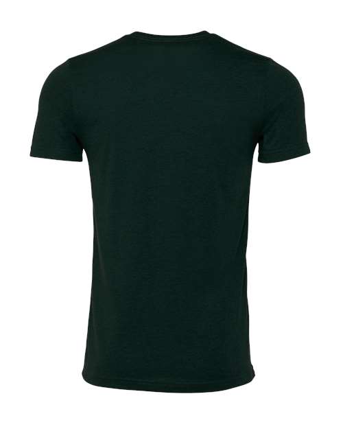 BELLA + CANVAS CVC Jersey Tee 3001CVC - Heather Emerald