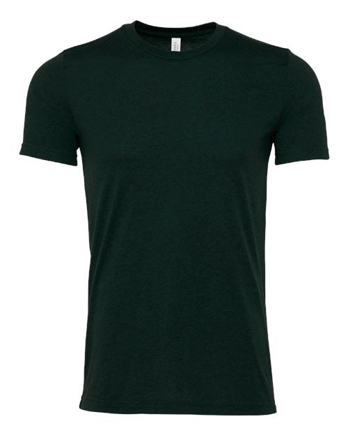 BELLA + CANVAS CVC Jersey Tee 3001CVC - Heather Emerald