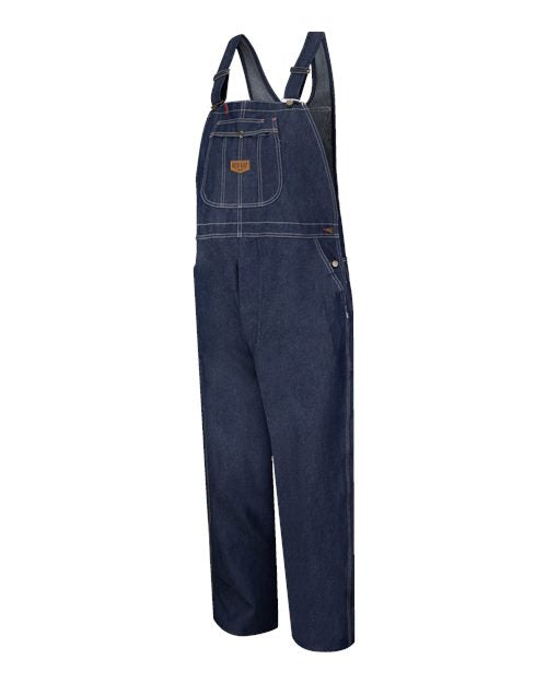 Red Kap Denim Bib Overall Extended Sizes BD10EXT