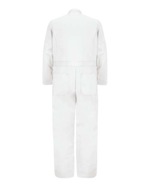 Red Kap Button-Front Cotton Coverall Additional Sizes CC16EXT