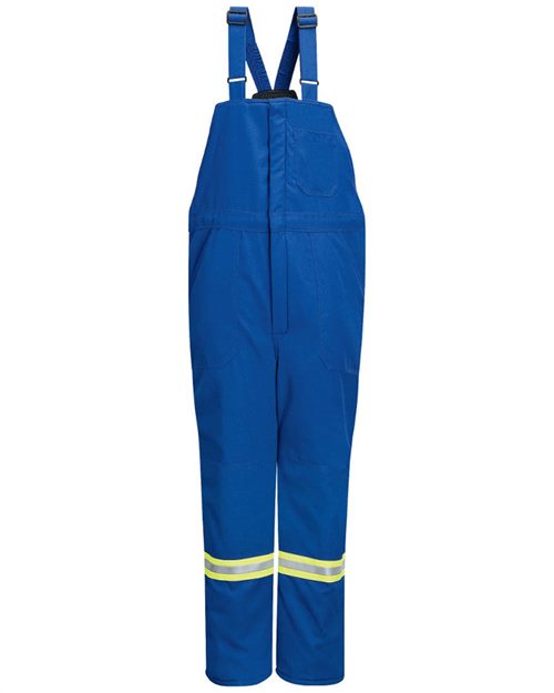Bulwark Deluxe Insulated Bib Overall with Reflective Trim - Nomex® IIIA - Tall Sizes BNNTT