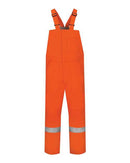 Bulwark Deluxe Insulated Bib Overall with Reflective Trim - EXCEL FR® ComforTouch - Tall Sizes BLCST