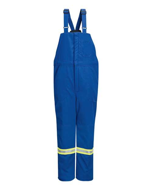 Bulwark Deluxe Insulated Bib Overall with Reflective Trim - Nomex® IIIA - Tall Sizes BNNTT