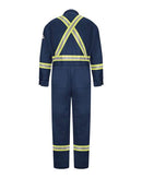 Bulwark Premium Coverall with CSA Compliant Reflective Trim - EXCEL FR® ComforTouch®. CLBC