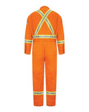Bulwark Premium Coverall with CSA Compliant Reflective Trim - EXCEL FR® ComforTouch®. CLBC