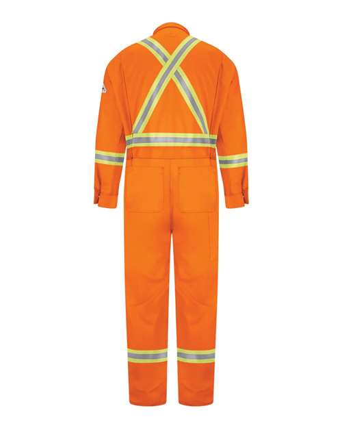 Bulwark Premium Coverall with CSA Compliant Reflective Trim - EXCEL FR® ComforTouch®. CLBC