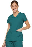 Dickies V-Neck Top. Item 85906 in DK EDS SIGNATURE Collection. Live Chat for Bulk Discounts.