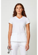 Dickies V-Neck Top. Item 85906 in DK EDS SIGNATURE Collection. Live Chat for Bulk Discounts.