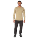 Rothco Long Sleeve Solid T-Shirt. Item