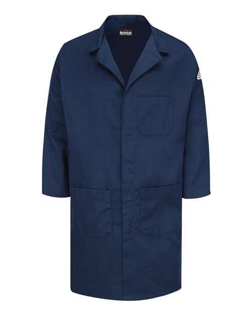 Bulwark Concealed Snap Front Lab Coat - EXCEL FR® ComforTouch® - 6 oz. KLL6