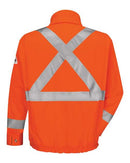 Bulwark Lined Bomber Jacket with CSA Compliant Reflective Trim - EXCEL FR® ComforTouch JLJS