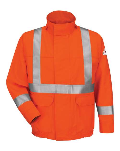 Bulwark Lined Bomber Jacket with CSA Compliant Reflective Trim - EXCEL FR® ComforTouch JLJS