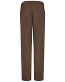 Red Kap Elastic Insert Work Pants PT60 - Brown - 37 Unhemmed