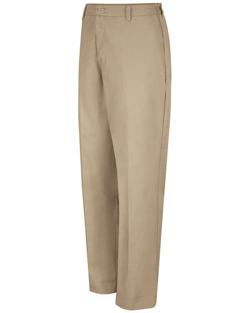 Red Kap Elastic Insert Work Pants PT60 - Khaki - 37 Unhemmed