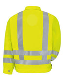 Red Kap Hi-Visibility Ike Jacket - Tall Sizes JY32T