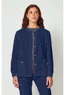 Dickies Snap Front Warm-Up Jacket. Item 86306 in DK EDS SIGNATURE Collection. Live Chat for Bulk Discounts.